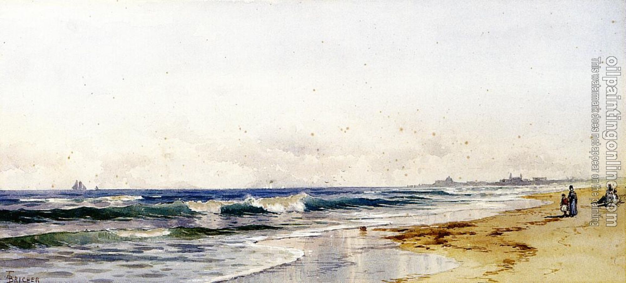 Alfred Thompson Bricher - Far Rockaway Beach